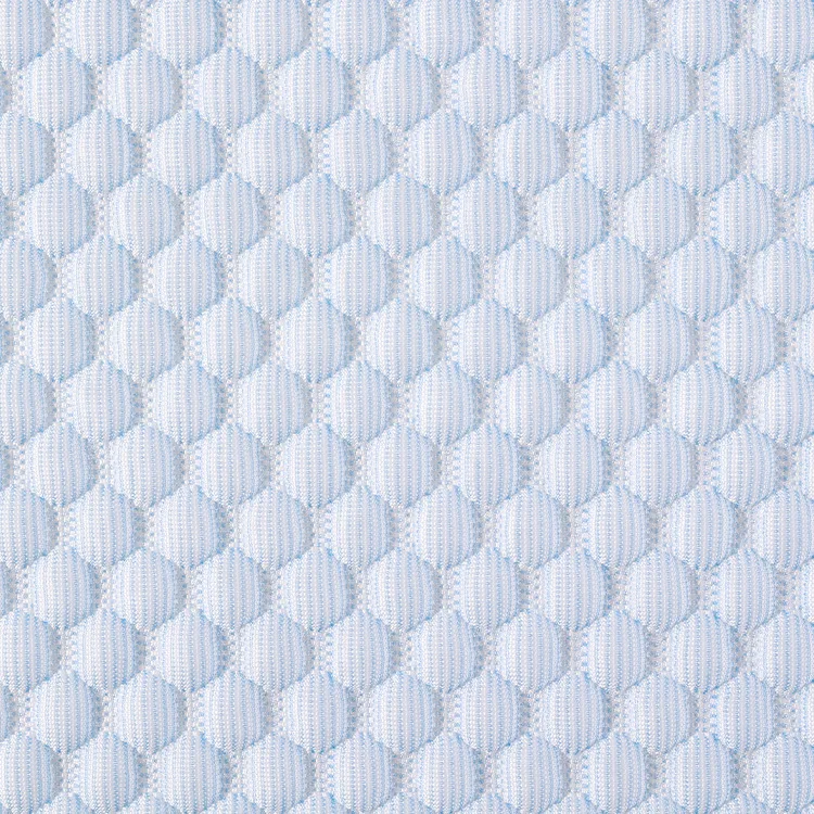 Заводская поставка 550gsm 3D ткань с ощущением прохлады Летний прохладный коврик для домашнего текстиля воздушным