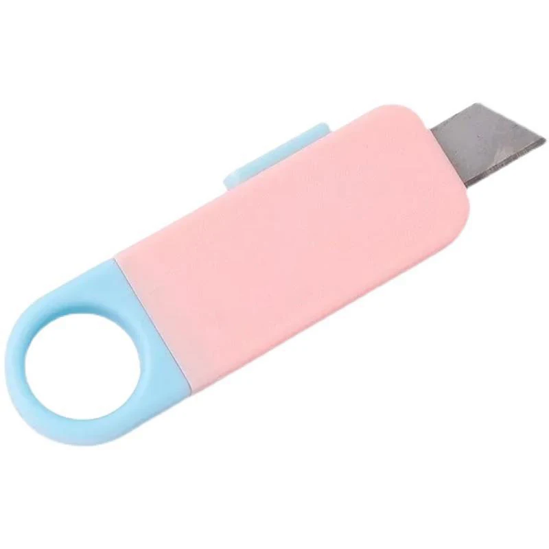 MIDDIA Small Charm Pocket Utility Knife Cutter Cutting Letter Opener Unpacking School Office mini knife leather cutting cnc