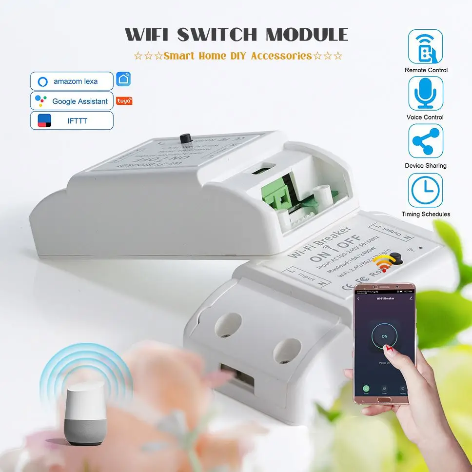  Заводской Wi-Fi контролируемый выключатель света Smart Wifi