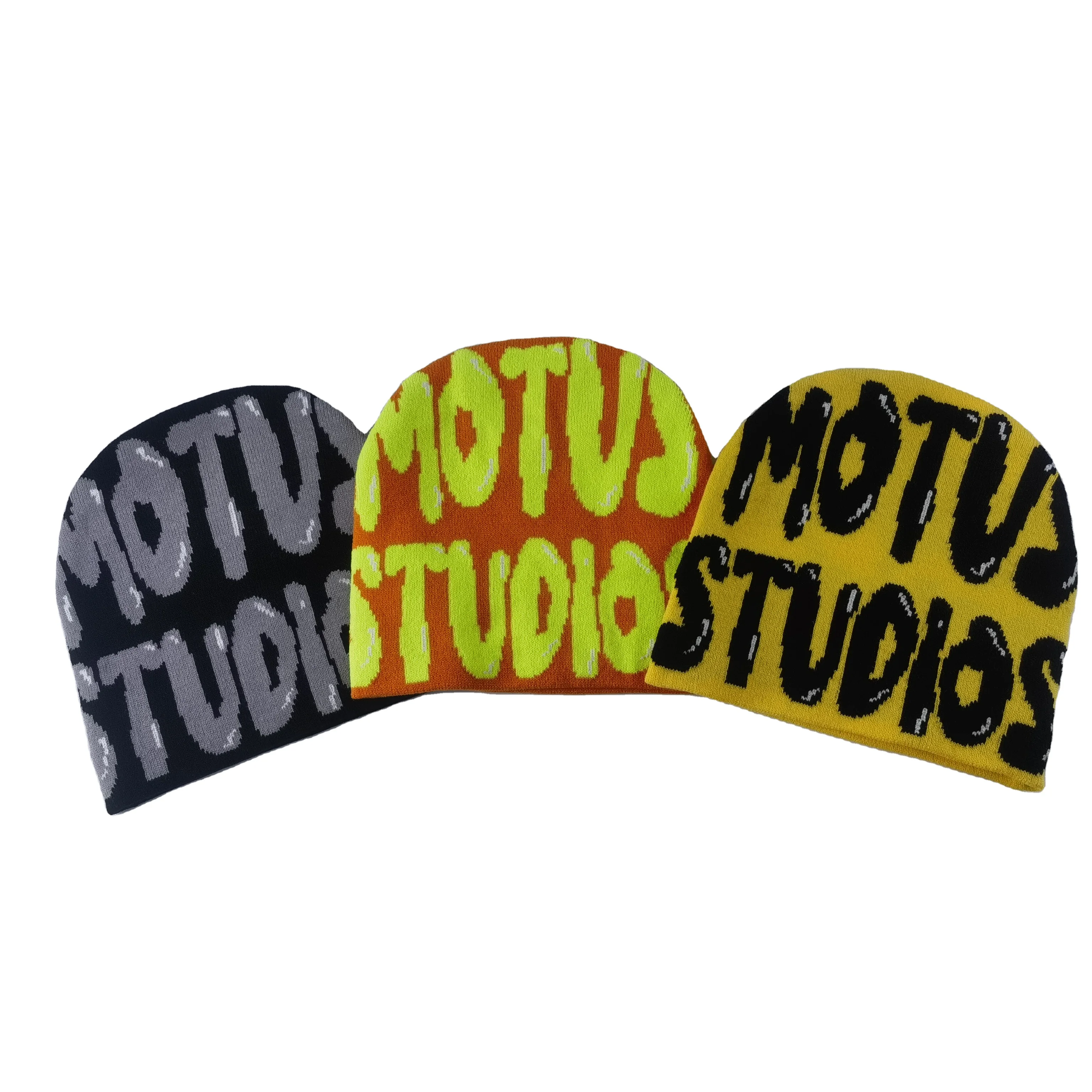 Wholesale daily life Beanie Hat Custom Jacquard Winter Hat