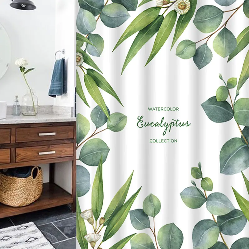 Mildew Blue Extra Long Shower Curtain Liner Clear Custom Hookless Shower Curtains