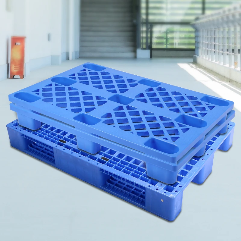 
Accept Custom Large Stackable Antiskid Heavy Duty Load Industrial Plastic Pallet Rack 