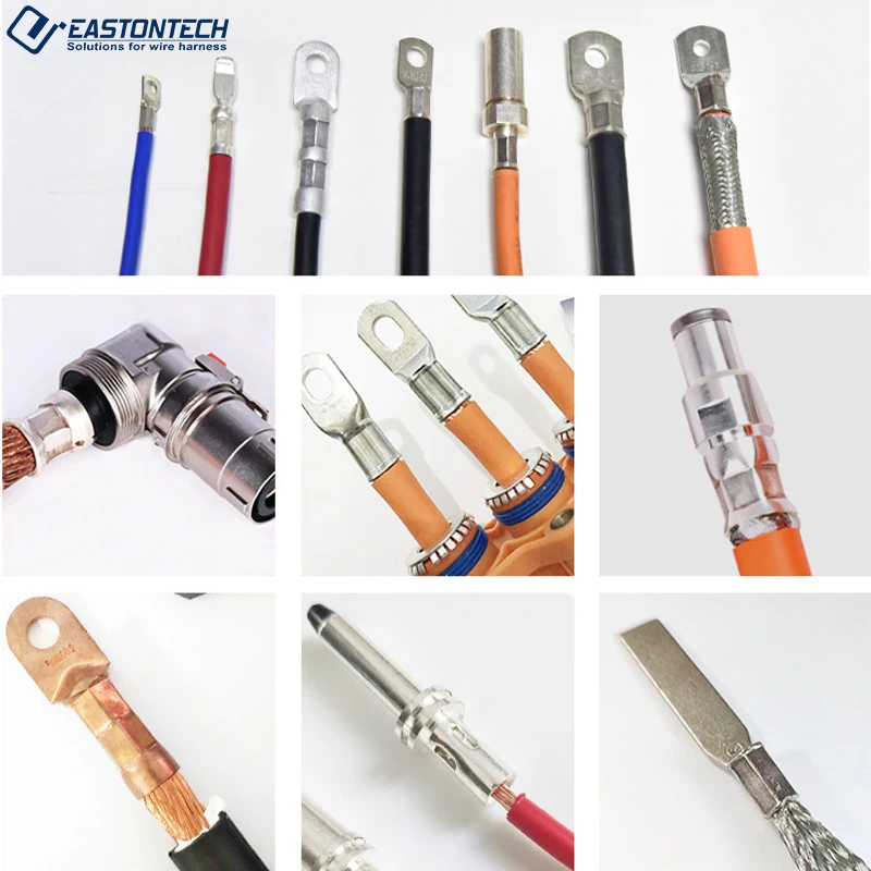 EW-5180 30T Electric Servo Terminal Processing Equipment for Cable Automatic Wire Hardness Crimping Machine