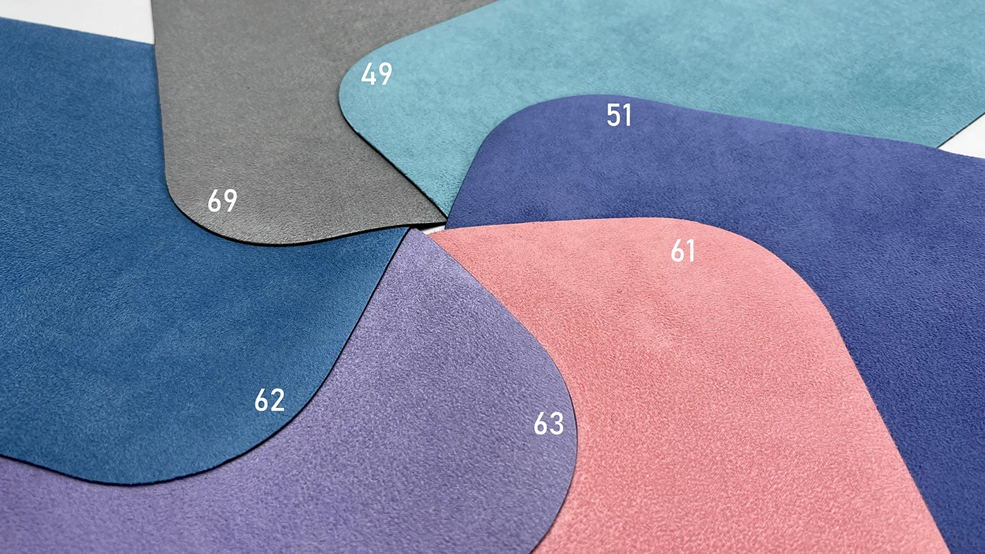 Hygiene Eco Machine Washable Customisable Solid Color Cover Towel Velvet Suede Pilates Reformer Yoga and Pilates Mats