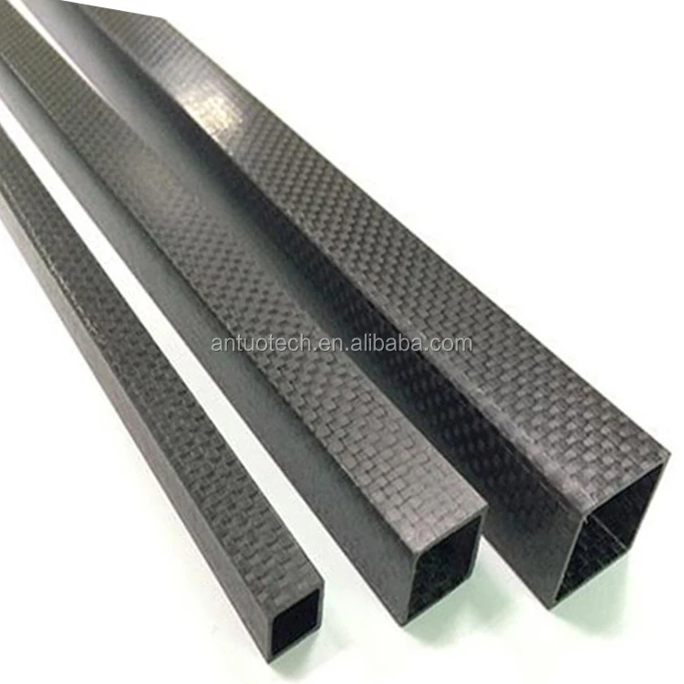 Квадратные прямоугольные трубки из углеродного волокна 3k для rc ua