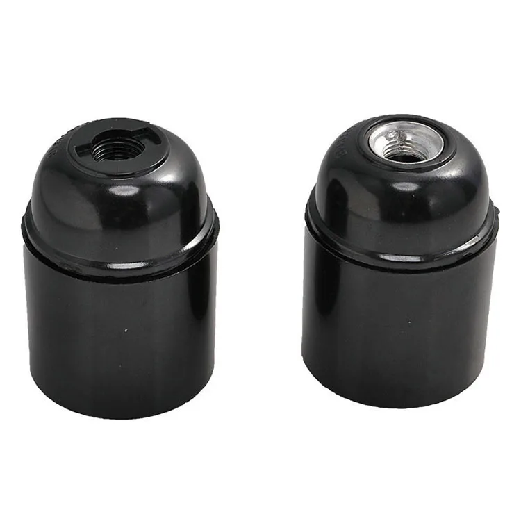 Оптовая продажа с завода патрон для лампы E27 защиты окружающей среды самоблокирующийся корпус светильника e27 бакелитовый