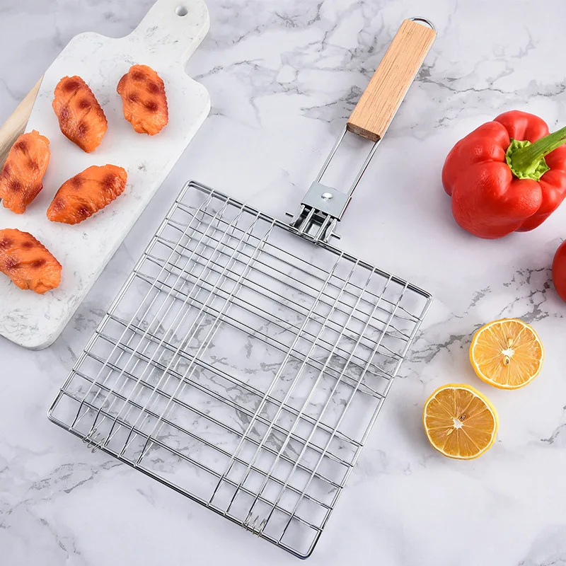 Корзина для гриля с ручкой