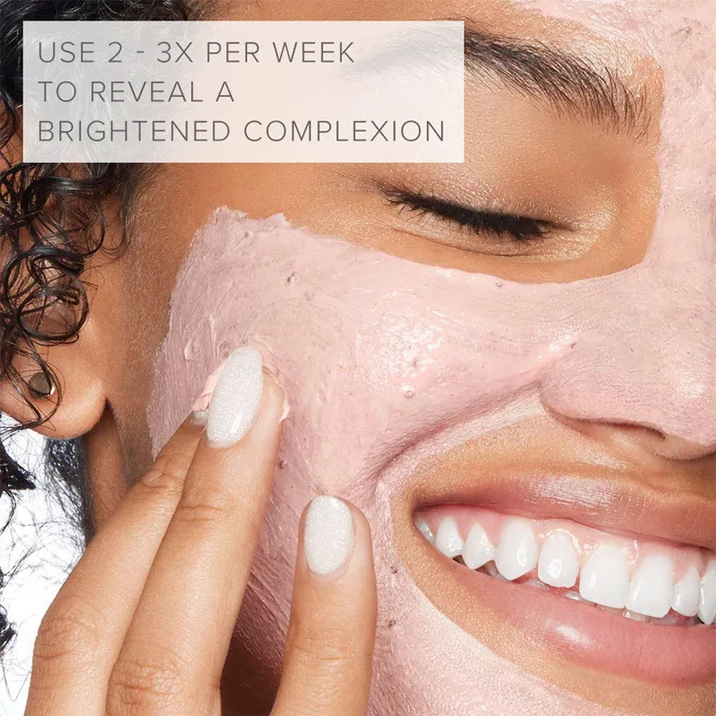 OEM Anti-Aging Antioxidant  Anti Wrinkles Pore Cleanser Rose Water White Tea Pink Clay Mud Mask  for Acne Oily Skin & Blackheads