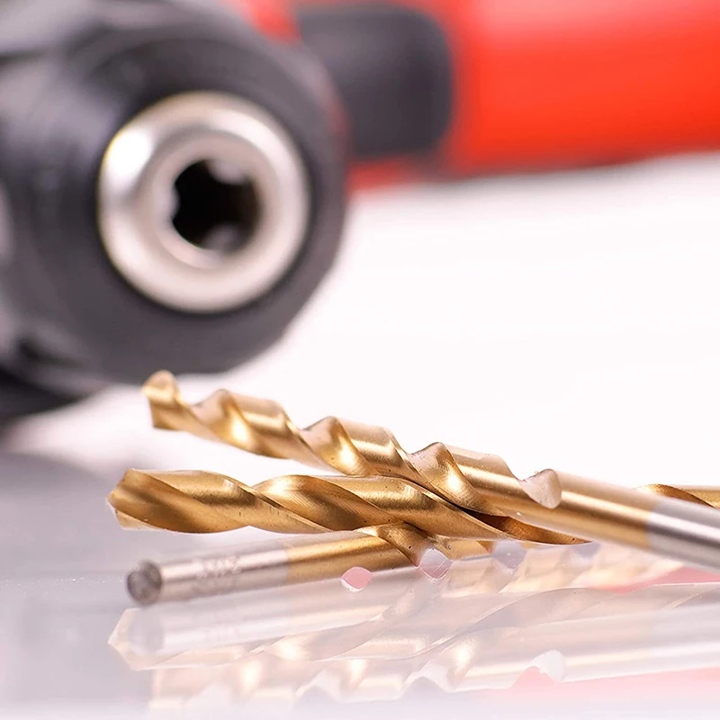 Hot Sale 230pcs Lot Titanium Step Drill Bits HSS Power Tools HSS Metal Drilling