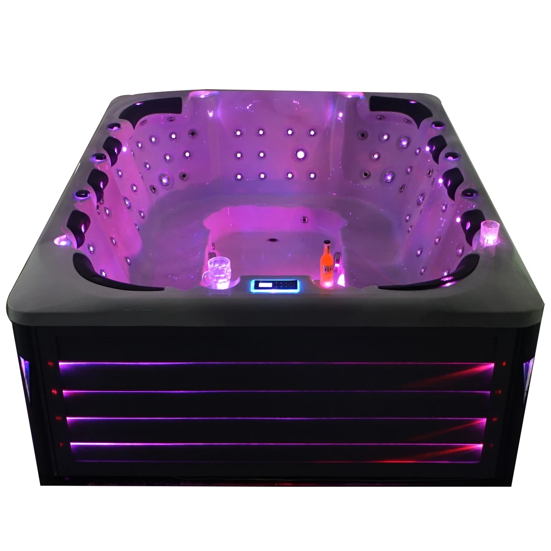 Luxury 12 person hot tub spa pool outdoor whirlpool tub 3110x2310x890mm