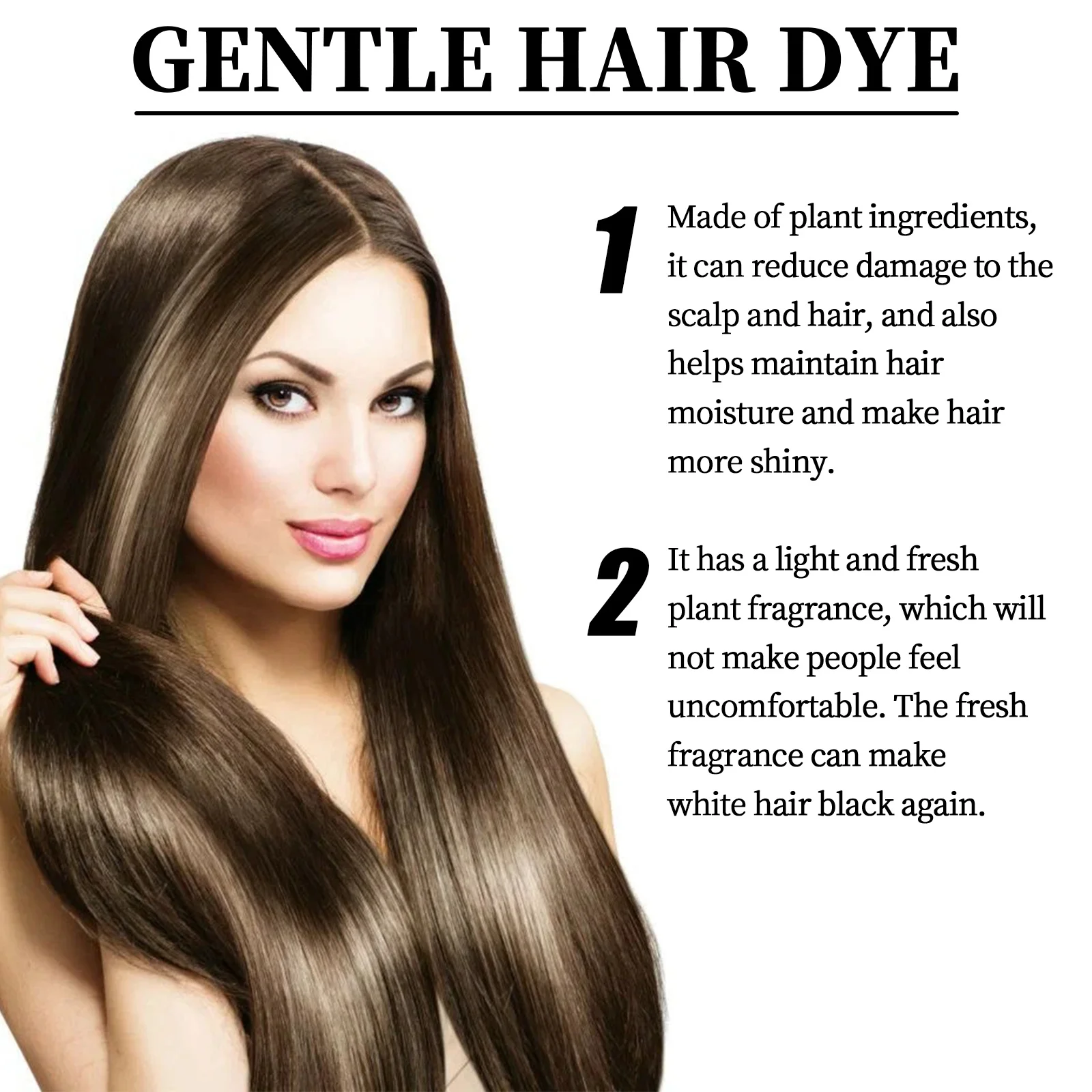 Eelhoe Private Label Custom Professional Herbal Pure Vegan Hair Dye Color Semi-Permanent Hair Color Cream