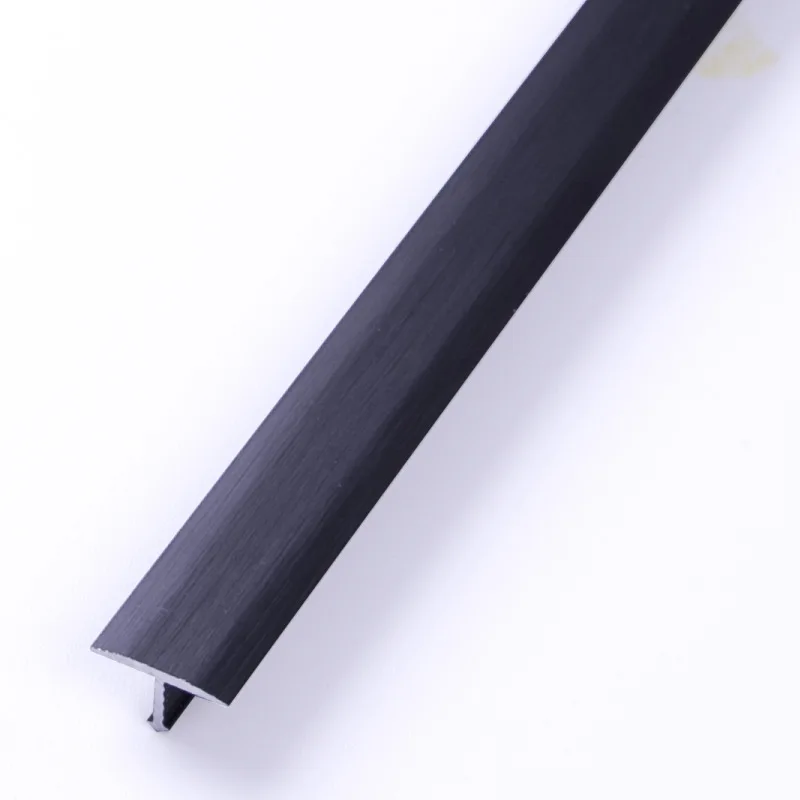 Foshan FSF Brass Sample Modern Style Metal Ceramic Aluminum Profile T Shape Tile Trim Profile For Floor And Edge Decoration