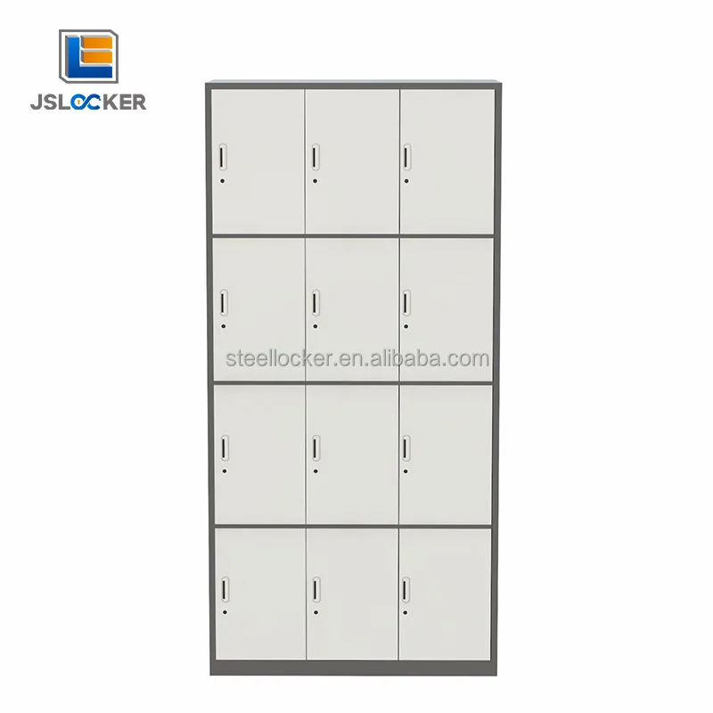 Hot selling Office personal employee storage cabinet steel locker wardrobe clothes organizer