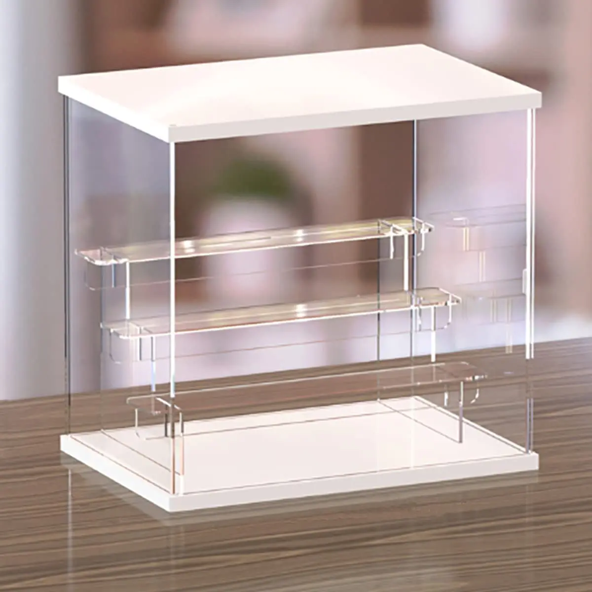 Wholesale Custom Stackable Organizer Acrylic Display Box Clear Plastic Display Box Storage Box