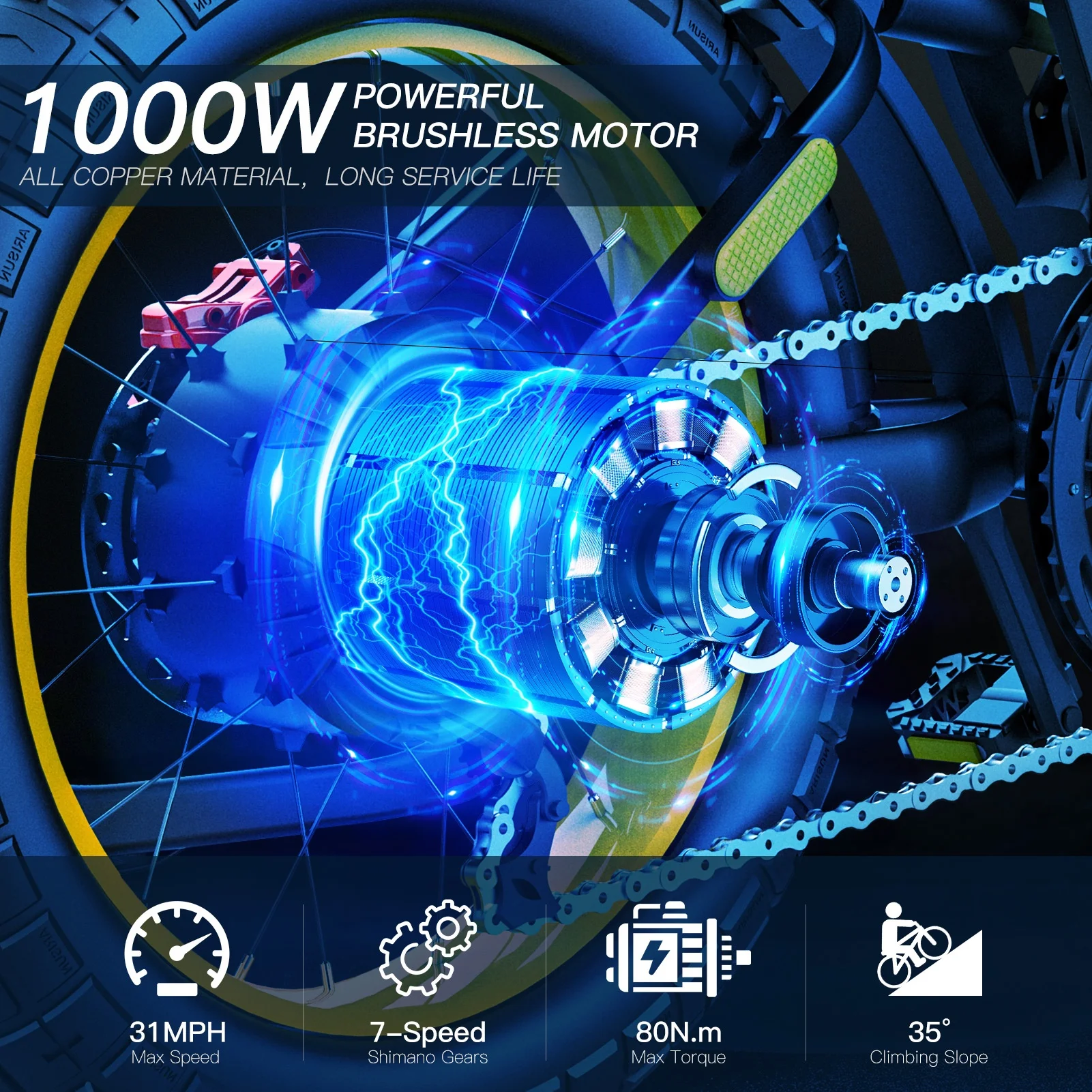 COSWHEEL GT20 48V 1500W Ebike Customize 60V 36V 250W Electr Mountain Bike EU US UK Stock High Quality China Manufacturer Fatbike