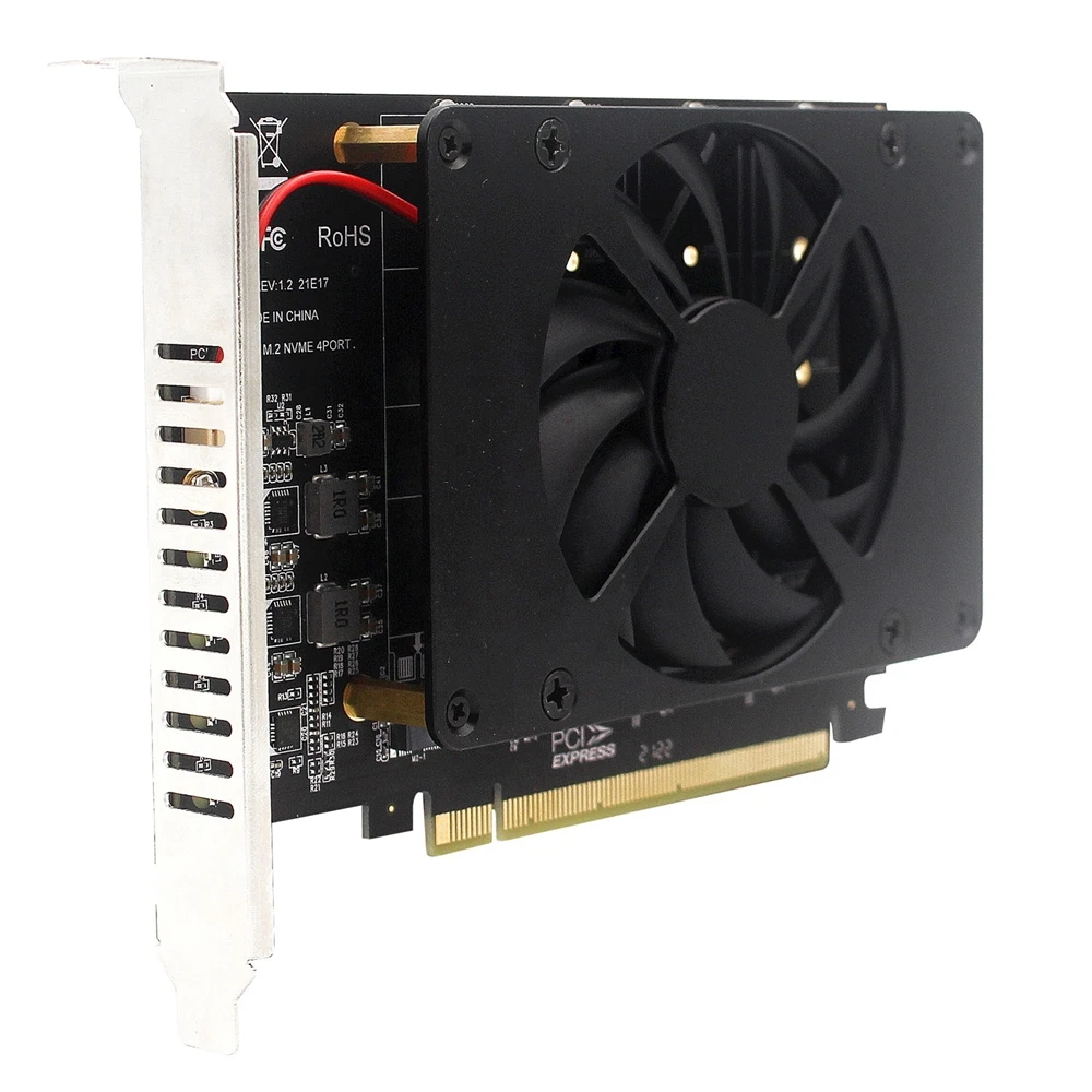 64Gbps Pci Expression 4.0 To Nvme Ssd Card   X4 X8 X16 M.2 A E Key Nvme Adapter Riser Pcie 4.0   Pcie To Nvme Adapter