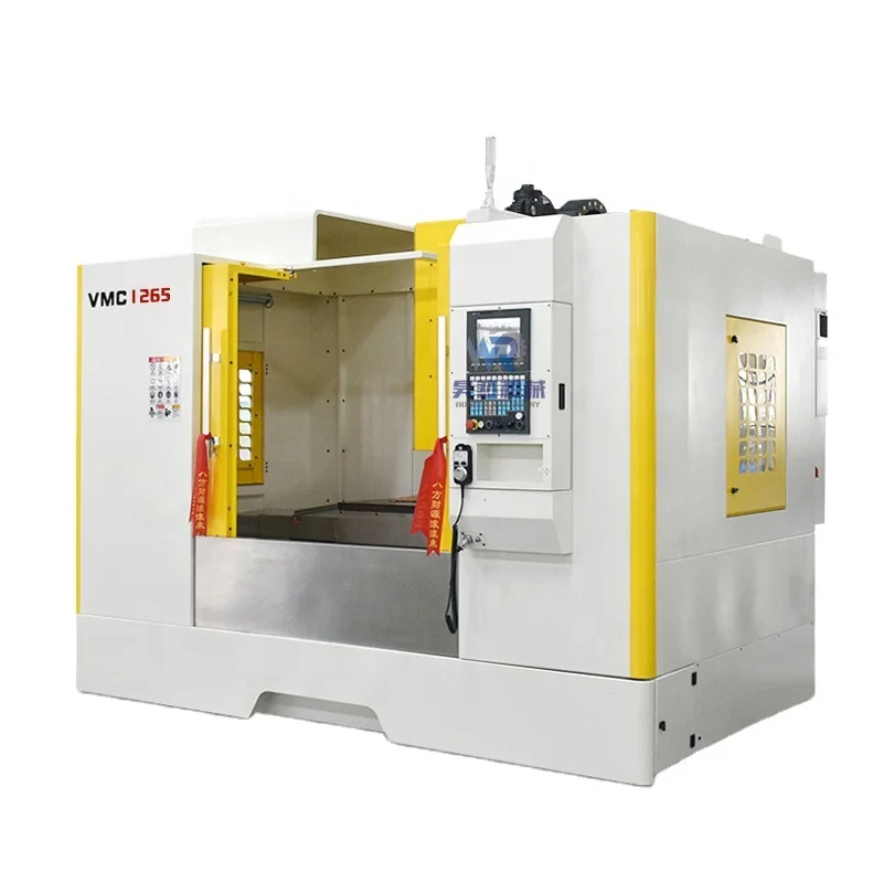 VMC 1265 Fanuc Control 3 Axis Spindle Milling Cnc Machine Mold Making Machine CNC Milling Machine for Metal Single 15 Provided