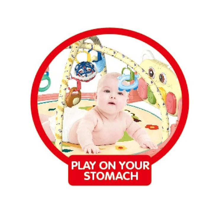 New baby toys musical kick play frame gym play baby padded play mat Foot Pedal Piano Pad