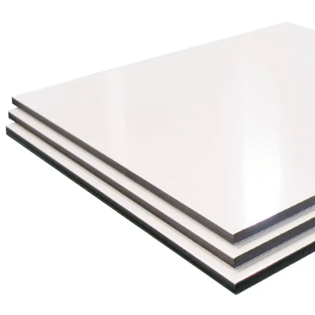 3mm/4mm Fire-proof PE/PVDF Coated Acp/Acm facades Indoor or Outdoor 1220x2440mm  Aluminum composite panels