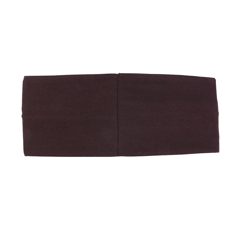 Wholesale Custom Logo Hair Accessories Yoga Elastic Hair Bands Workout Running Sport Non Slip Sweat Hair Wrap For Women