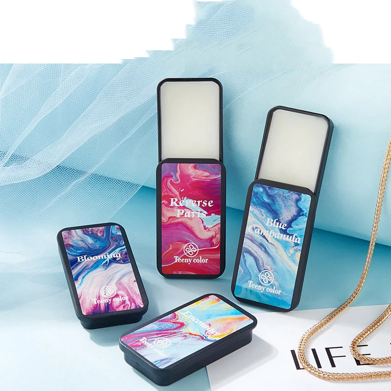 Wholesale hot private brand girl color women men body fragrance deodorant solid perfume balm balm factory direct sales