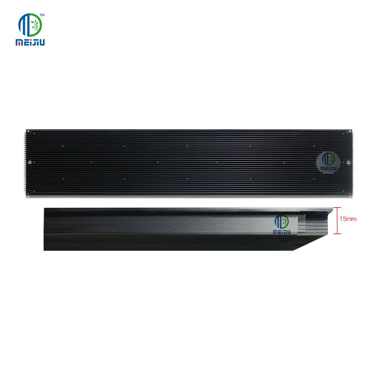  Meijiu 940x195x15 мм OEM 100 Вт кованый алюминиевый светодиодный радиатор для светодиодной сельскохозяйственной лампы выращивания