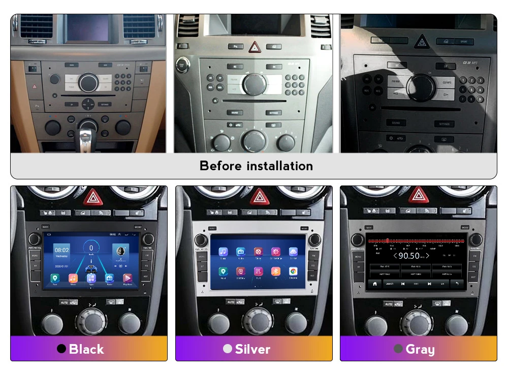 Автомобильная аудиосистема 2 DIN Android для Opel Vauxhall Astra H G J Vectra Antara Zafira Corsa Vivaro Meriva Veda GPS радио без DVD