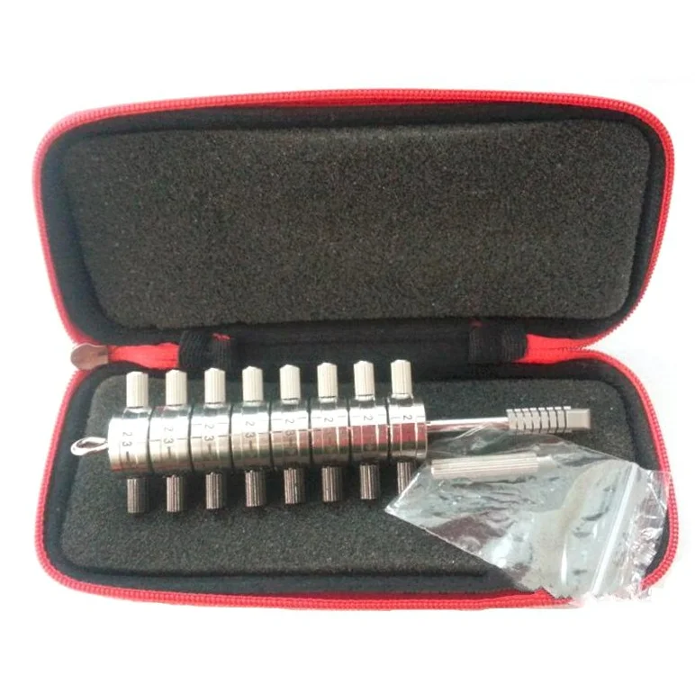 Locksmith Tools Set HUK FO21 Premium Tibbe 6 /8 Cut for Ford Jaguar Car Lock