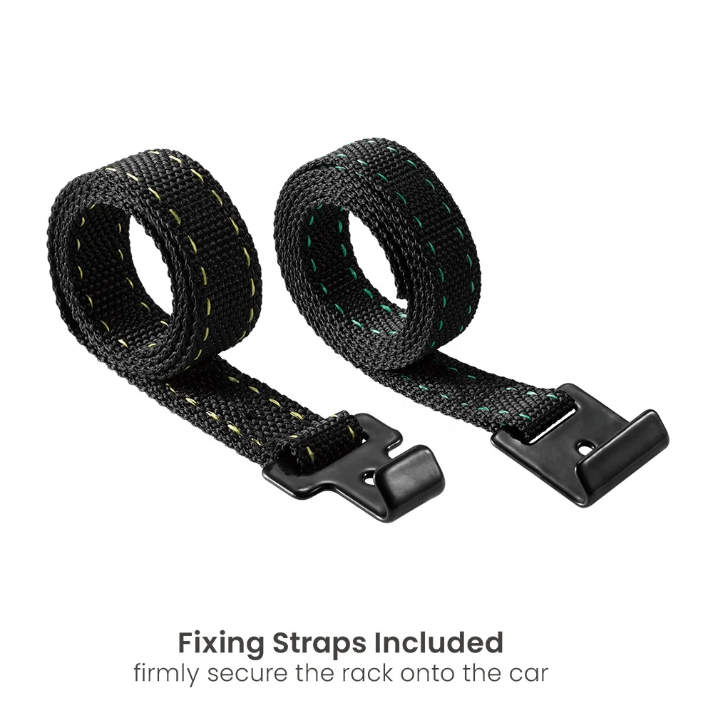 CBR-603 Car Trunk Bike Rack Strap on Hitch Bicycle Rack for 3 Bikes Mount Platform for Car Truck SUV Minivans