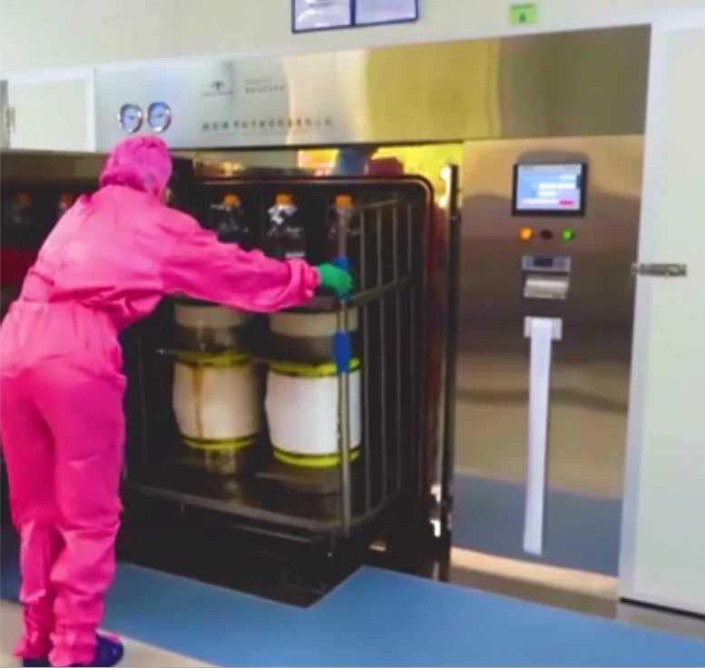 steam sterilizer autoclave SIP function for the animal feed and animal drinks