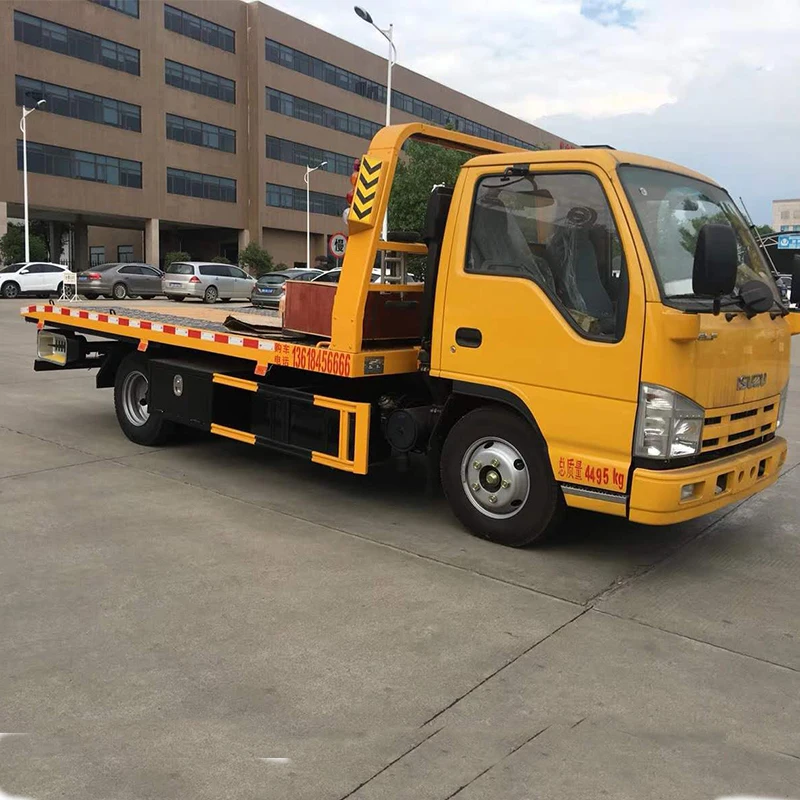 
4x2 Isuzu with 3815 small wheelbase tow wrecker truck for sale 