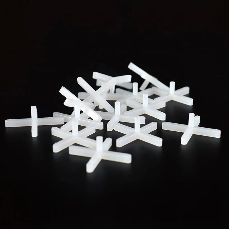 Easy to remove  cross tile spacer with handle tile clip standard 1.5mm 2mm plastic cross spacer
