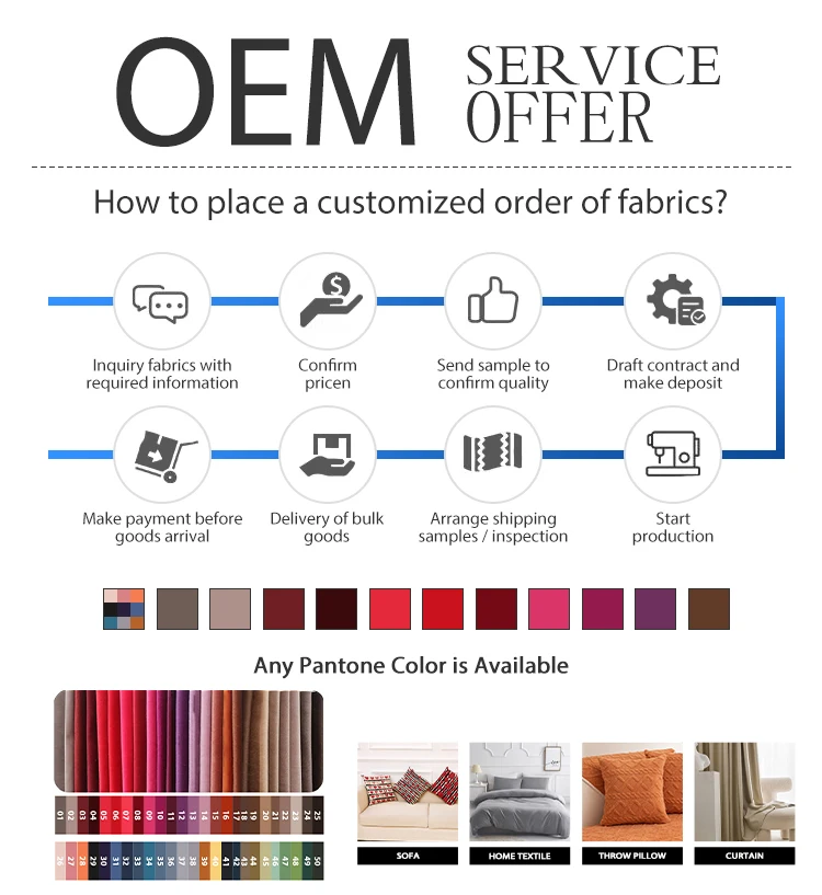 LXYLSY13 Trend Dyeing Technology Fabrics Sofa Cloth Fabric 100% Polyester Fabric For Furniture Textile