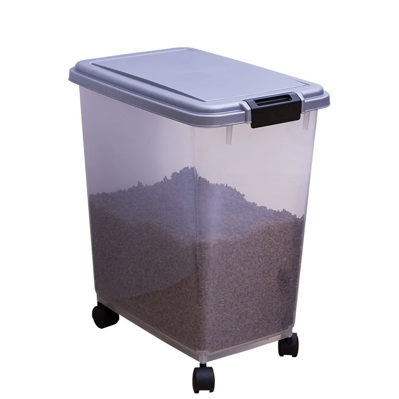 Promotional China Wholesale Pet Storage Bin Kitchen Storage Food Organizer Container Pet