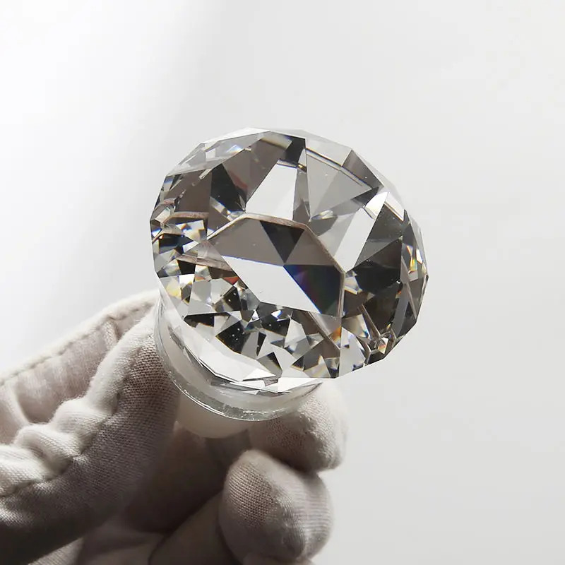 Customized New Products Wine Saver Stopper Gift Set Gift Set K9 Crystal Vacuum Bottle Wine Stopper