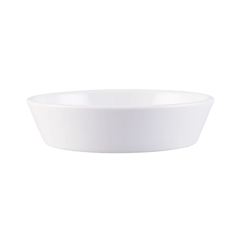 high middle short round white ceramic rice candle snack bowl soup bowl sets