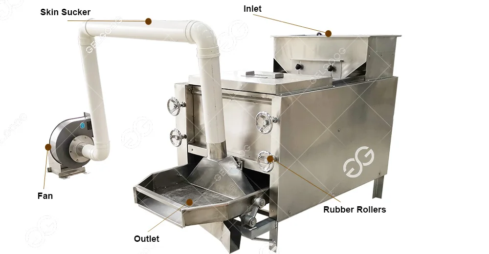 Cocoa Peeling Machine|Cocoa Peeler|Cocoa Shell Peeling Machine