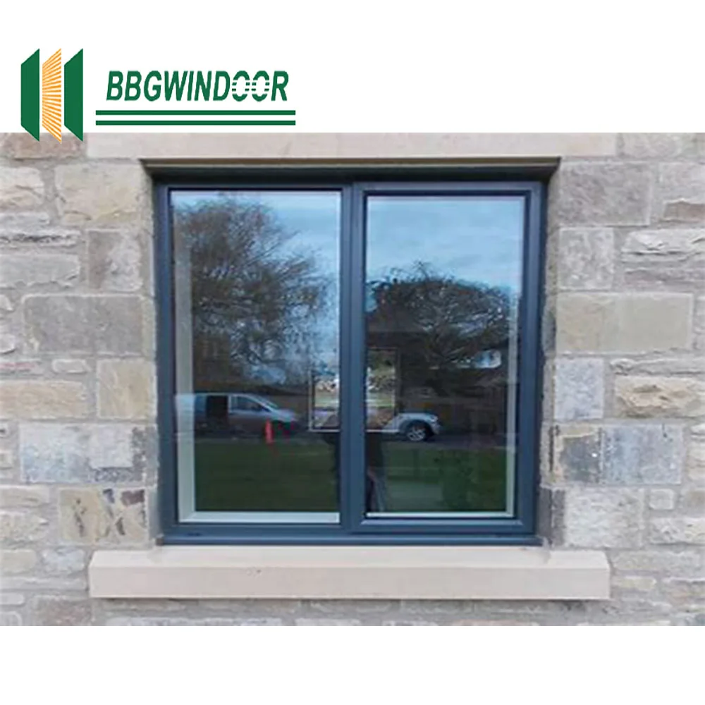 Lukliving Aluminium Balcony Sliding Window Rain Protection For Sliding Windows