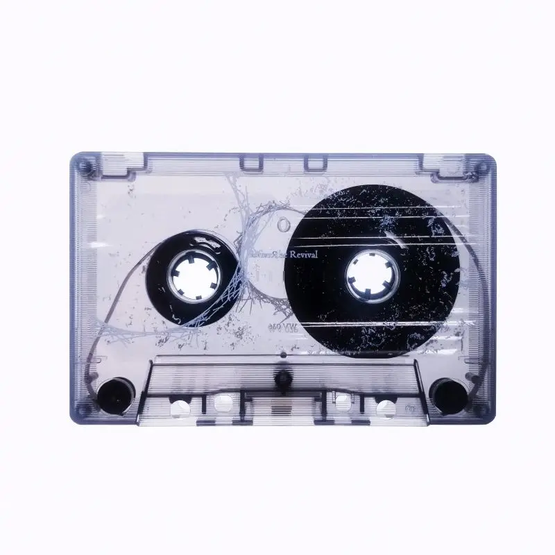 Blank tapes transparent cassettes  factory direct sales