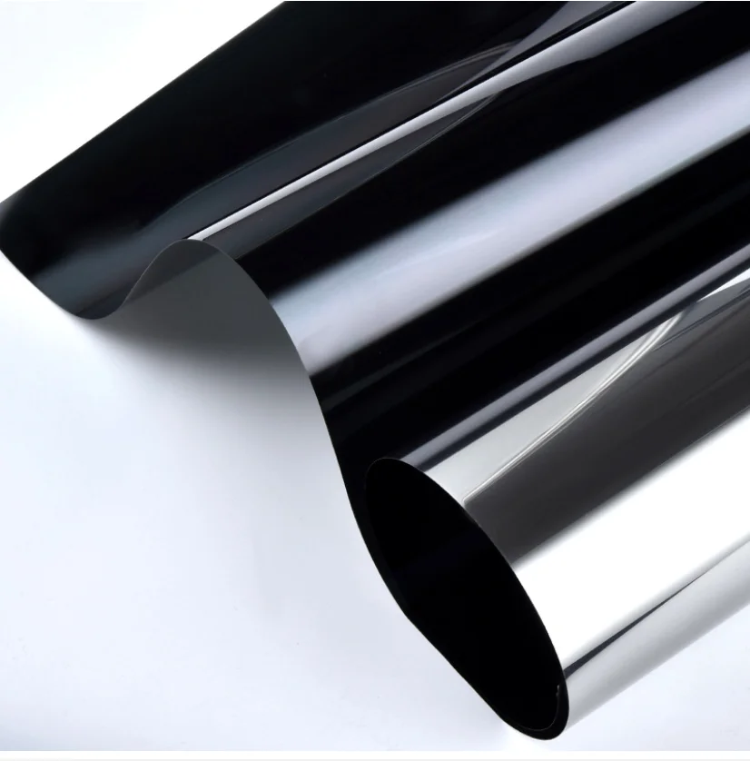 Silver mirror window film reflective film for building glass insulation solar film