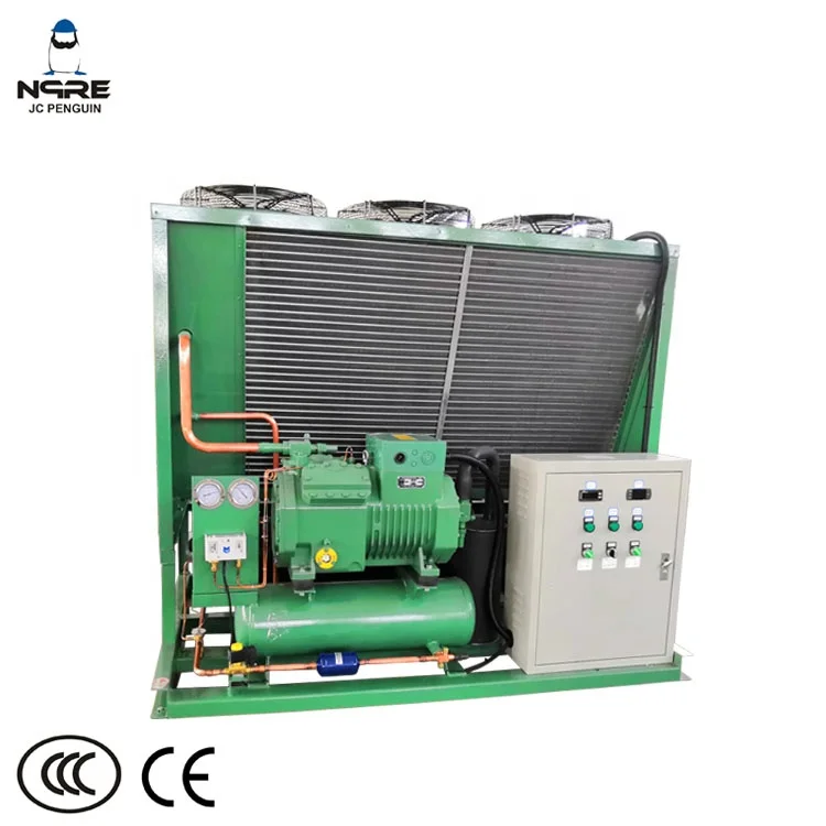 10HP Open Type Semi-hermetic Freezer Compressor Cold Room Condensing Refrigeration Equipment Unit