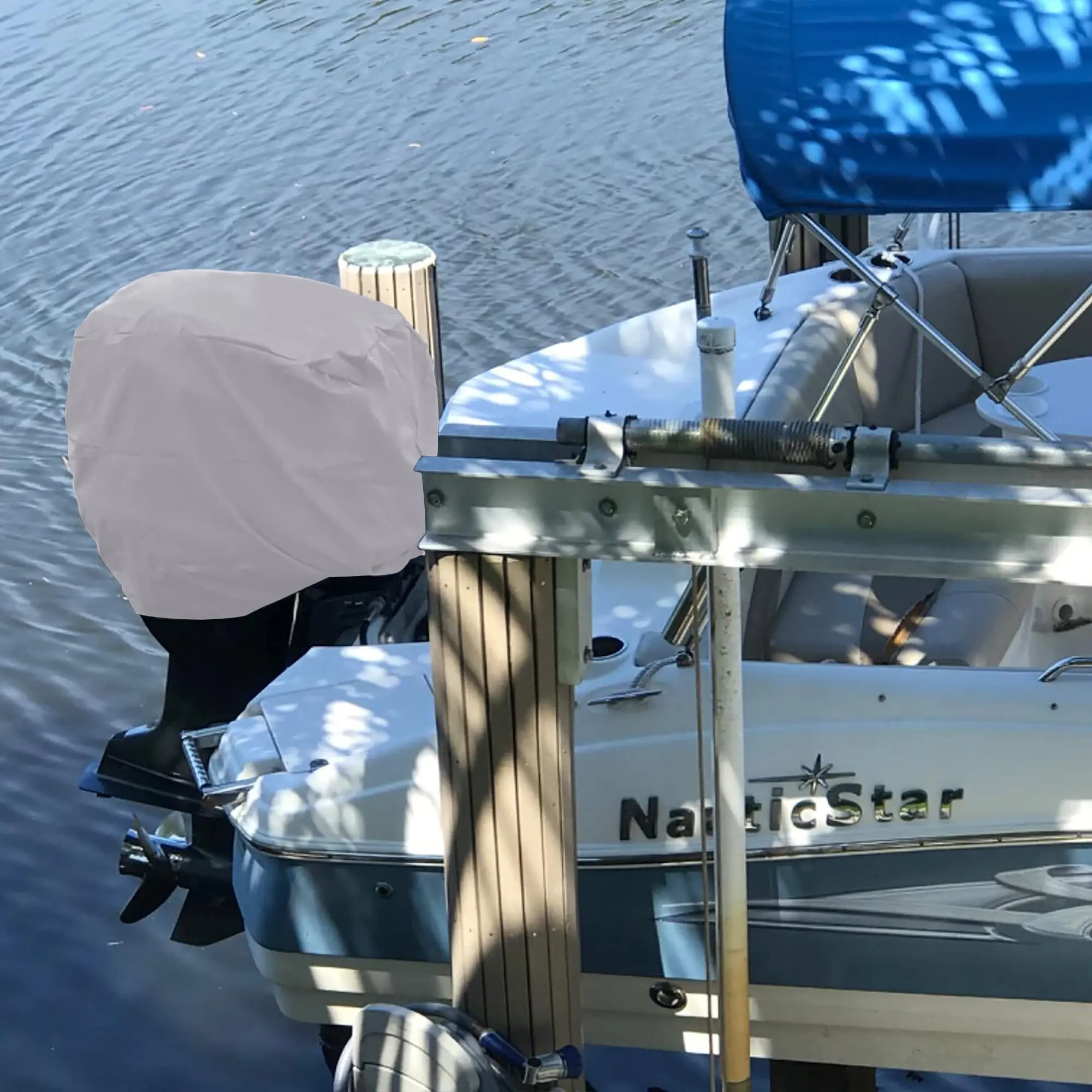 Сверхпрочный чехол BBMonkey для лодки с подвесным мотором, брезентовый чехол для лодки, чехол для двигателя с морским Мотором для моторной лодки