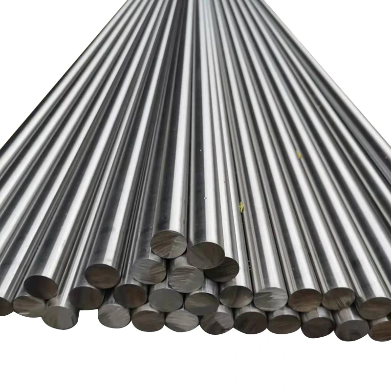 Stainless steel bar 304 310 316 321 316L  ASTM 303 201 202 round ss steel bar bidirectional stainless steel rod