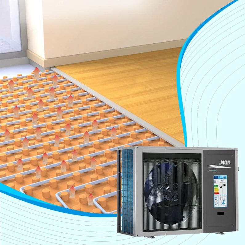 10KW 12KW 15KW 22KW R290 Low Temperature DC Inverter Heat Pump Monoblock Water Heater