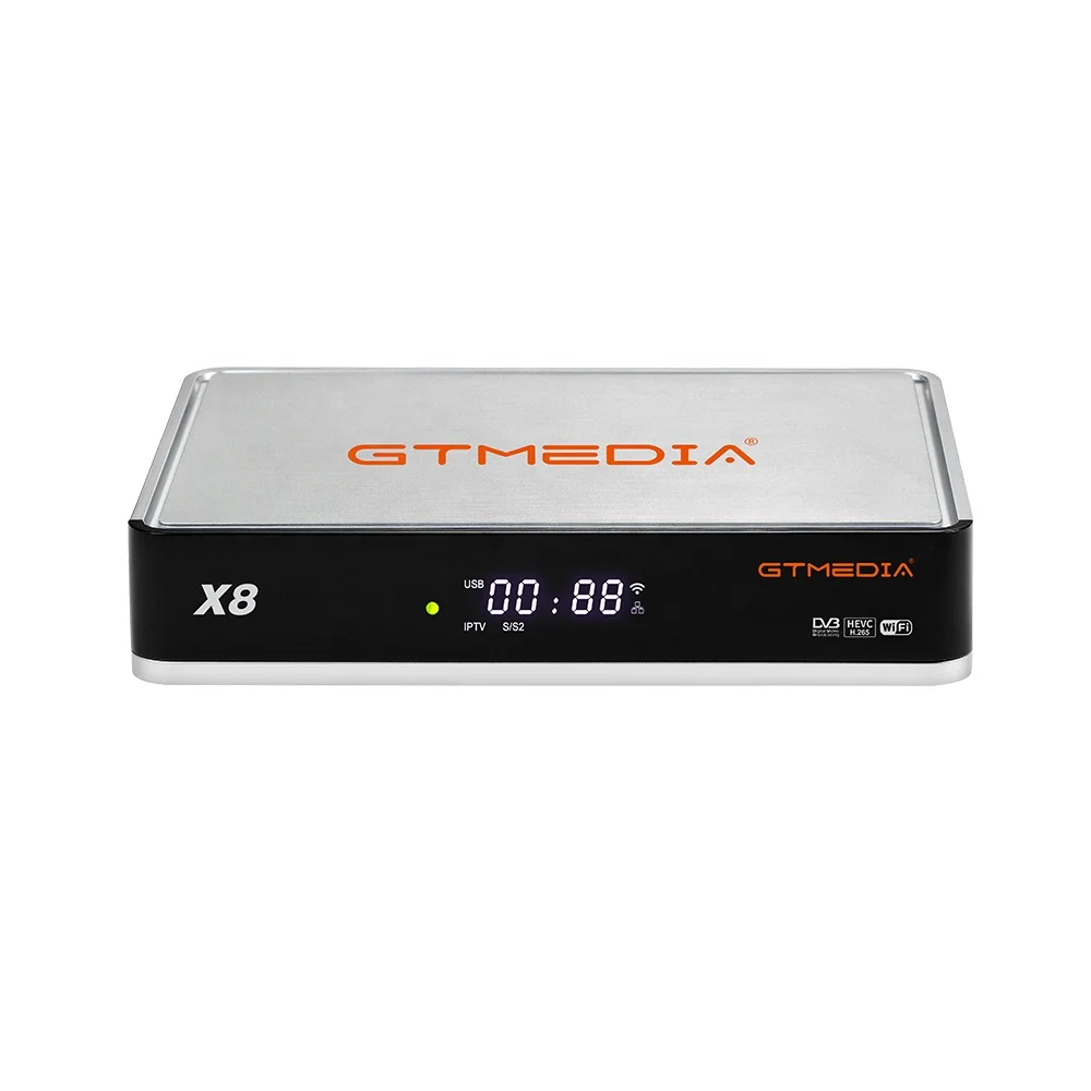 2020 новый продукт GTMEDIA X8 DVB-S2 S2X HD IPTV Спутниковое ТВ Декодер каналов кабельного телевидения с SCART