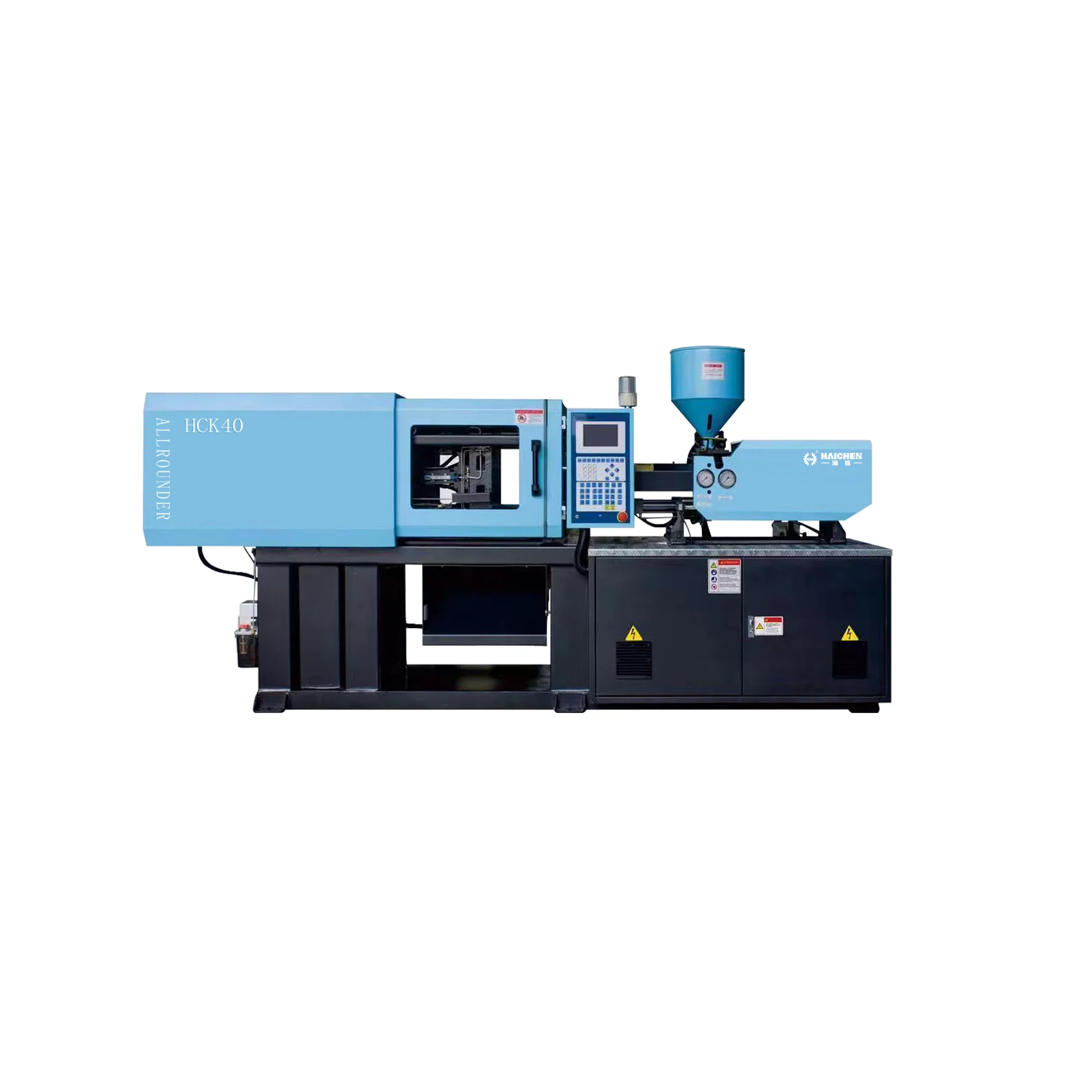 HCK 40 ton injection molding machine small vertical injection molding machine desktop plastic injection molding machine