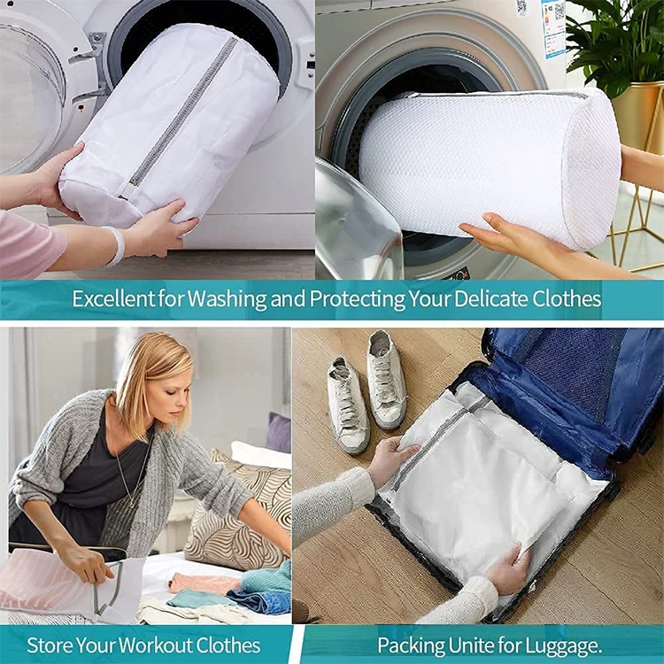 BSCI  High Quality Eco Friendly Net Laundry Net Washing Bag for Home, Hotel