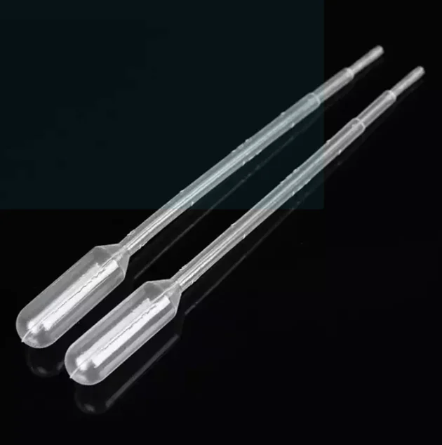 1ml Disposable Transfer Pipette Plastic Disposable Eye Dropper Squeeze Type Graduated Pipettes