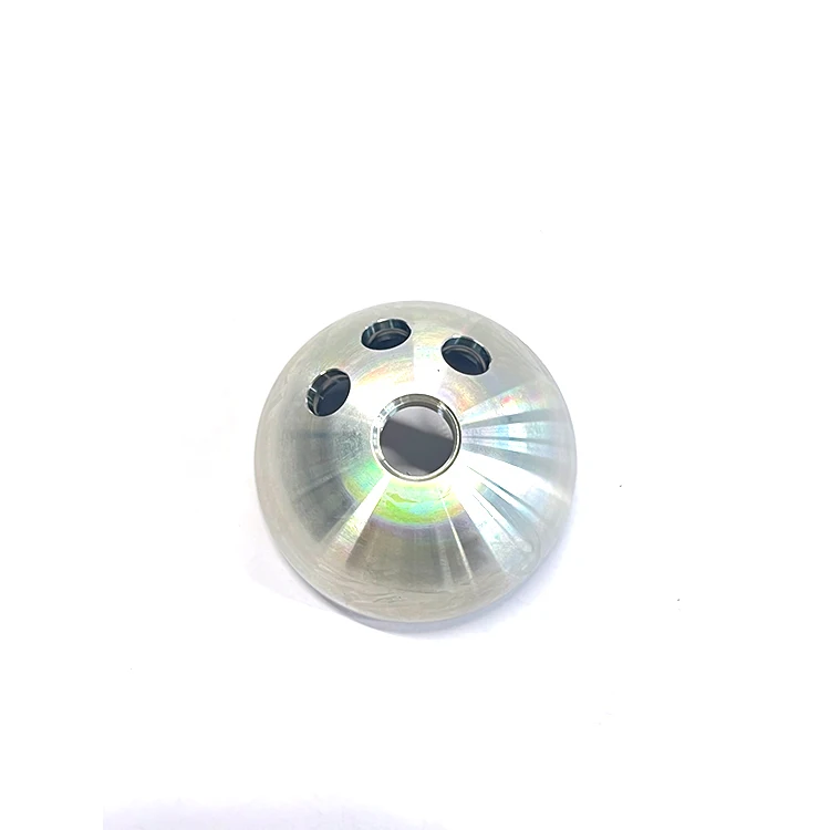 Custom Cnc Machining Milling Aluminum Cnc Parts Turning Cnc Machining Four Hole Cover