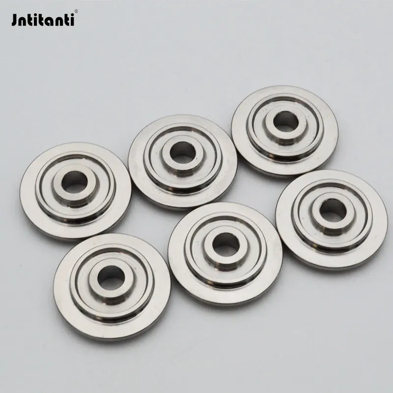 China factory supply lighter weight high performance precision Custom Gr.5 Ti-6AL-4V valve spring retainer for auto engine